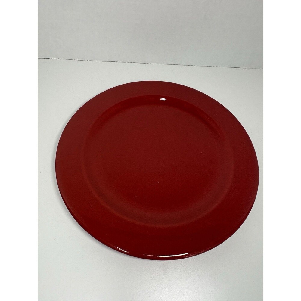 WAECHTERSBACH Germany Solid Red Christmas 11" Dinner Plate Multi Qty Single Plte
